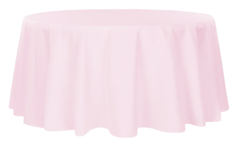 Round Polyester Tablecloth